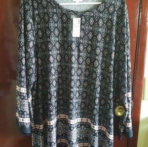 Plus size tunic